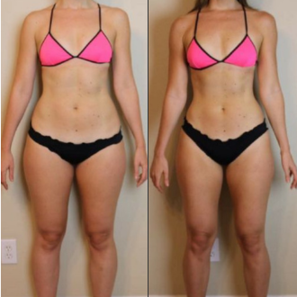 Transformación femenina antes y después