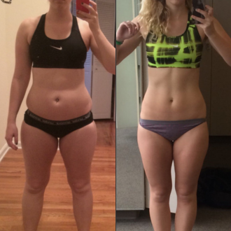 Transformación femenina antes y después