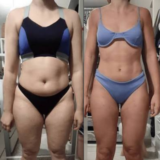Transformación femenina antes y después